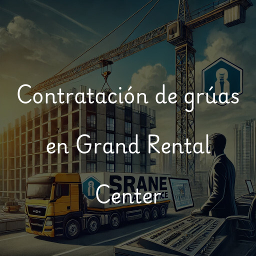 Contratación de grúas en Grand Rental Center