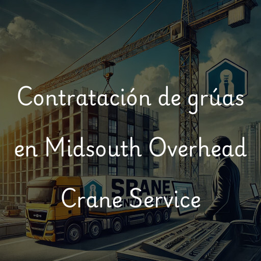 Contratación de grúas en Midsouth Overhead Crane Service