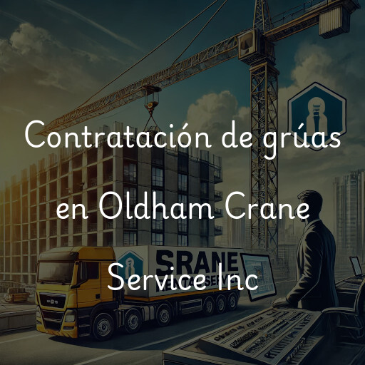 Contratación de grúas en Oldham Crane Service Inc