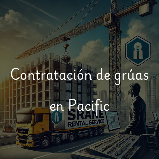 Contratación de grúas en Pacific