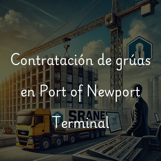 Contratación de grúas en Port of Newport Terminal