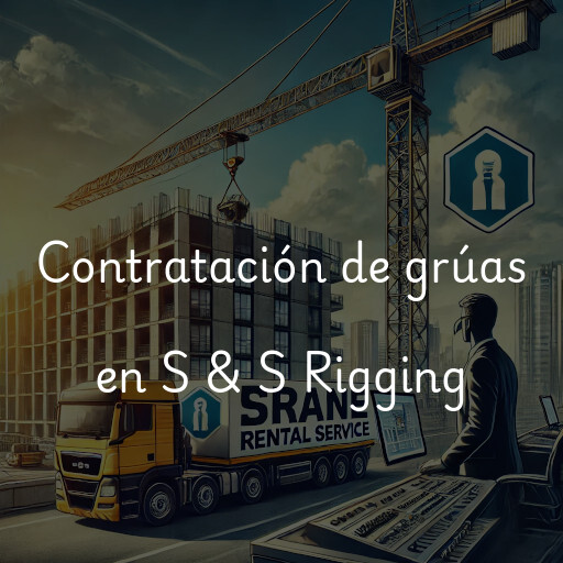 Contratación de grúas en S & S Rigging
