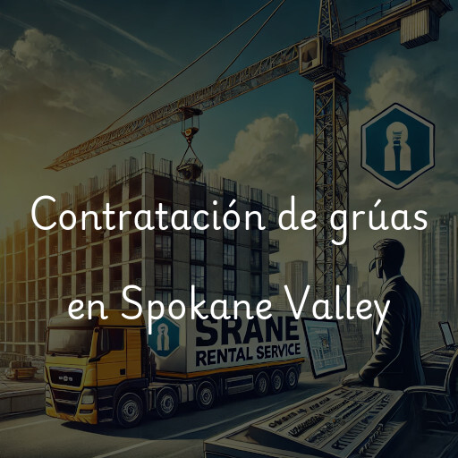 Contratación de grúas en Spokane Valley