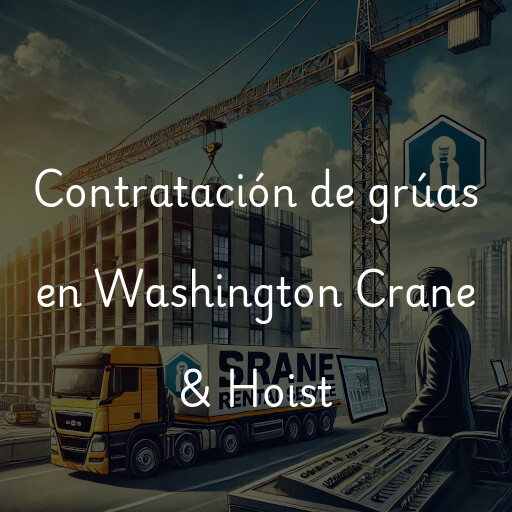 Contratación de grúas en Washington Crane & Hoist