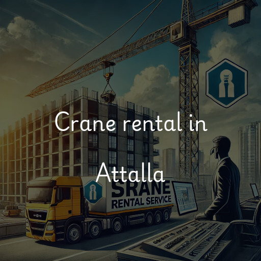 Crane rental in Attalla