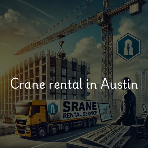 Crane rental in Austin