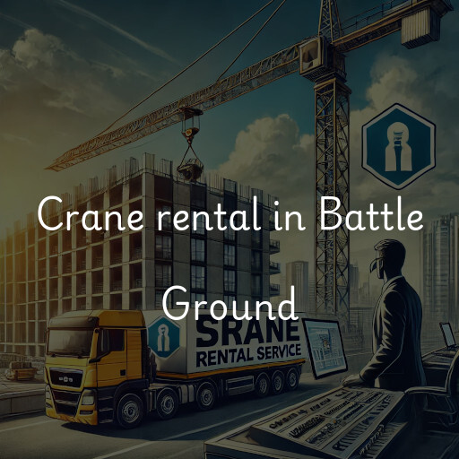 Crane rental in Battle Ground