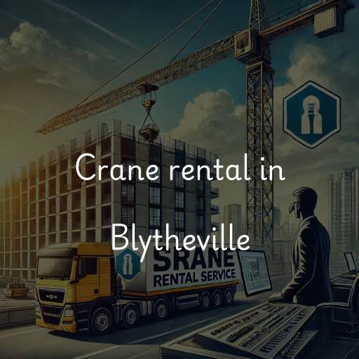 Crane rental in Blytheville