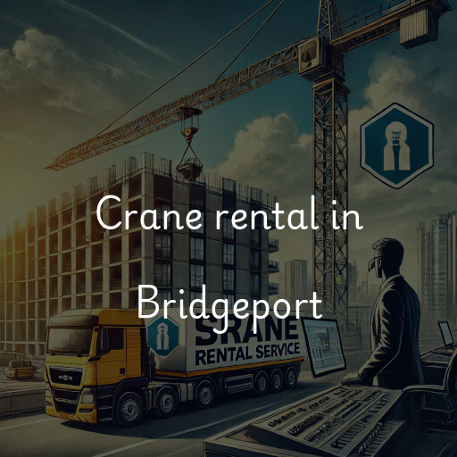 Crane rental in Bridgeport