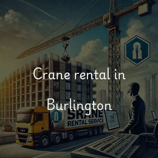 Crane rental in Burlington
