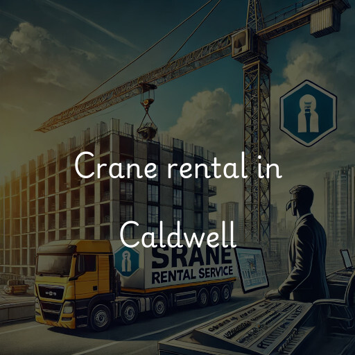 Crane rental in Caldwell