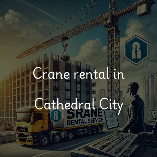 Crane rental in Cathedral City