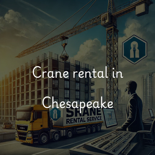 Crane rental in Chesapeake