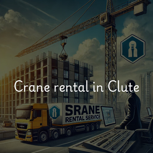 Crane rental in Clute