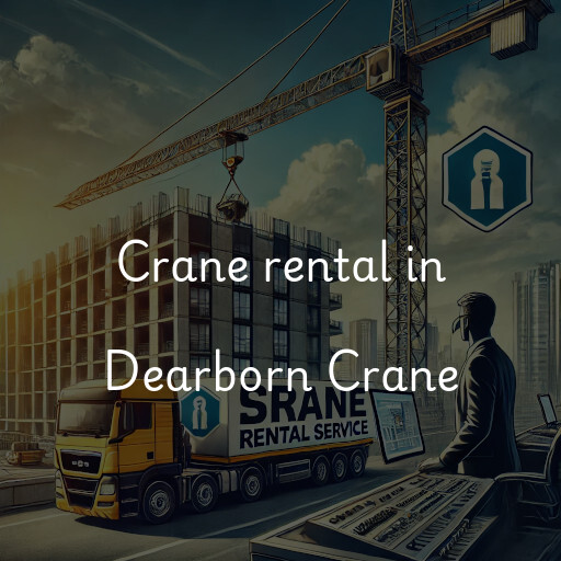 Crane rental in Dearborn Crane