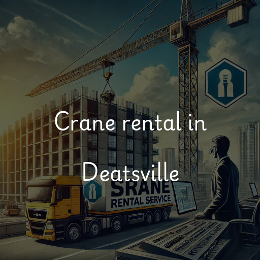 Crane rental in Deatsville