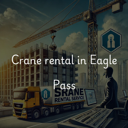 Crane rental in Eagle Pass