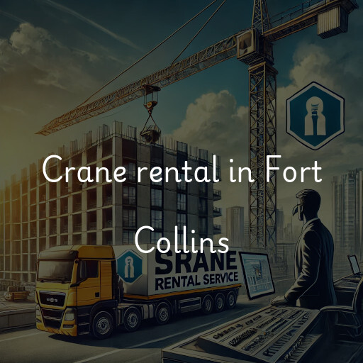 Crane rental in Fort Collins