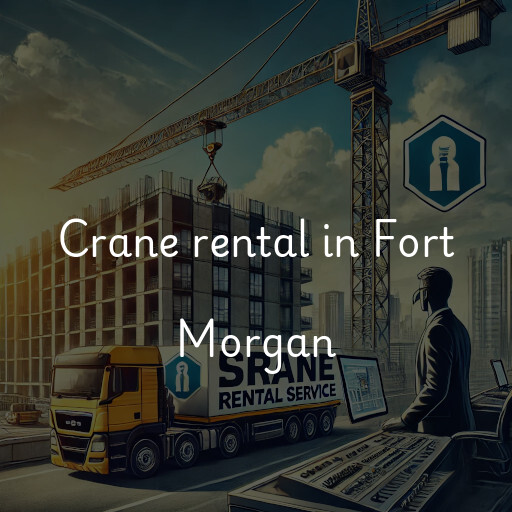 Crane rental in Fort Morgan