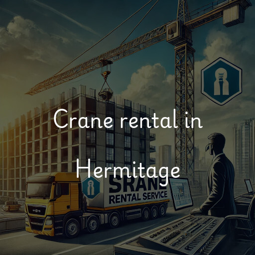 Crane rental in Hermitage