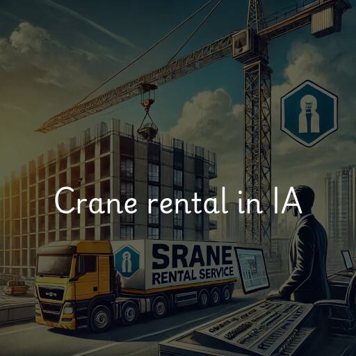 Crane rental in IA