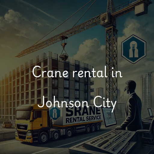 Crane rental in Johnson City