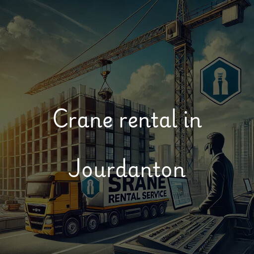 Crane rental in Jourdanton