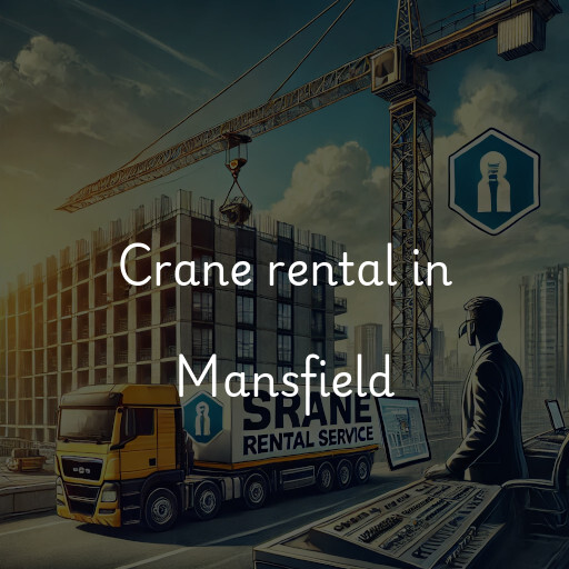 Crane rental in Mansfield