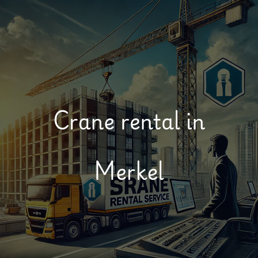 Crane rental in Merkel