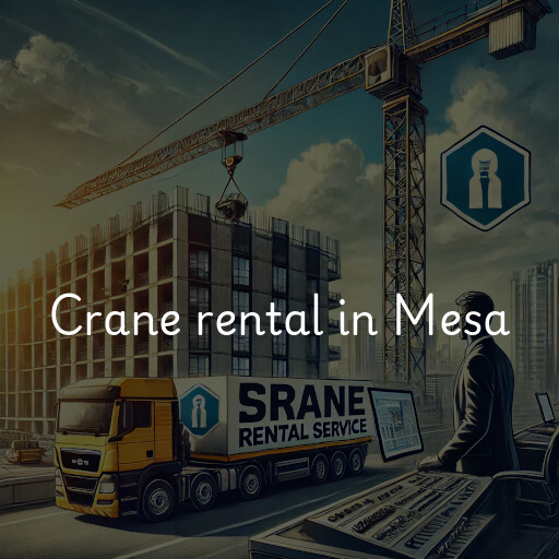 Crane rental in Mesa