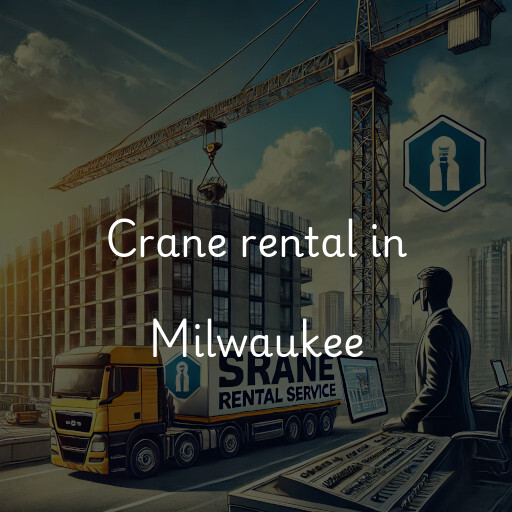 Crane rental in Milwaukee
