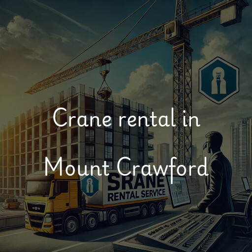 Crane rental in Mount Crawford