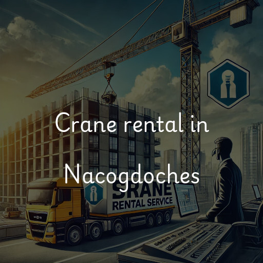 Crane rental in Nacogdoches