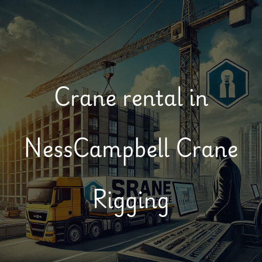 Crane rental in NessCampbell Crane + Rigging