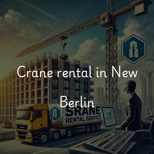 Crane rental in New Berlin
