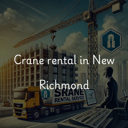 Crane rental in New Richmond