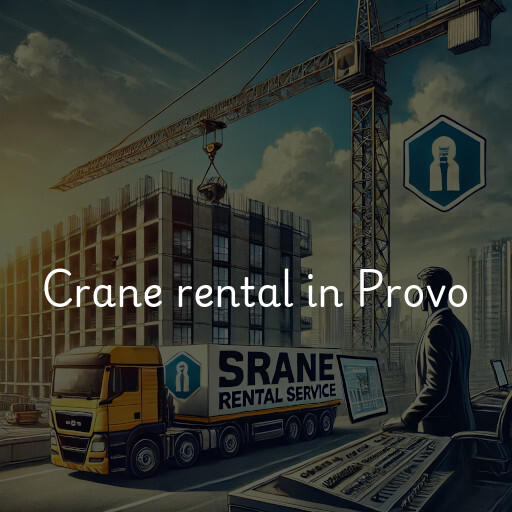 Crane rental in Provo