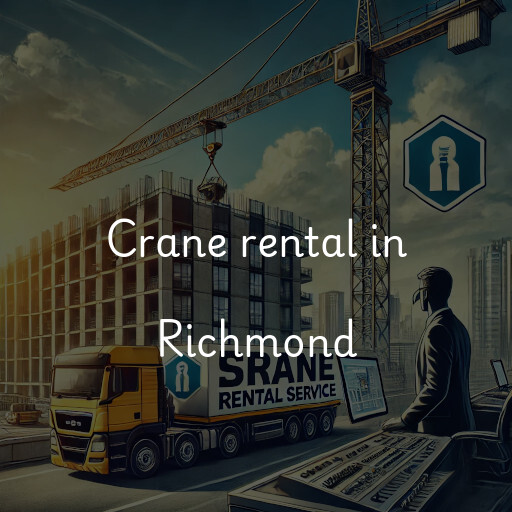 Crane rental in Richmond