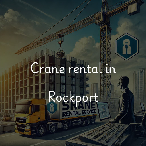 Crane rental in Rockport