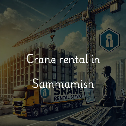 Crane rental in Sammamish