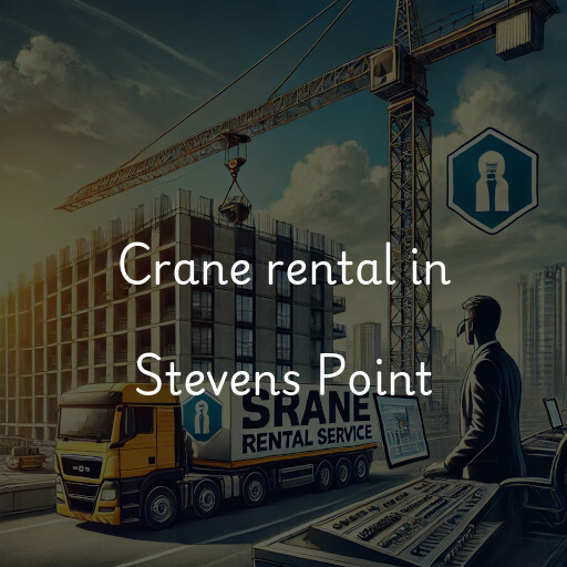 Crane rental in Stevens Point