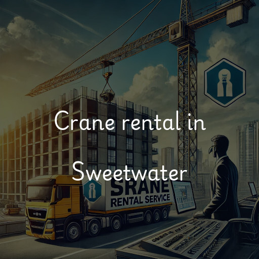 Crane rental in Sweetwater