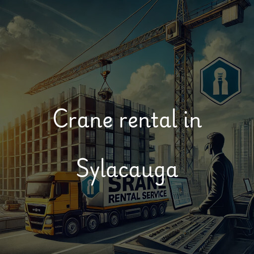Crane rental in Sylacauga