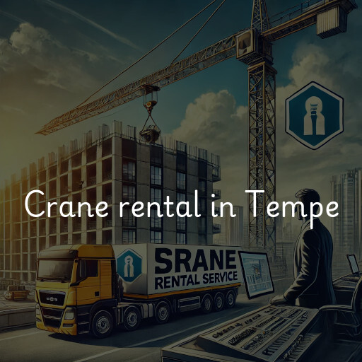 Crane rental in Tempe