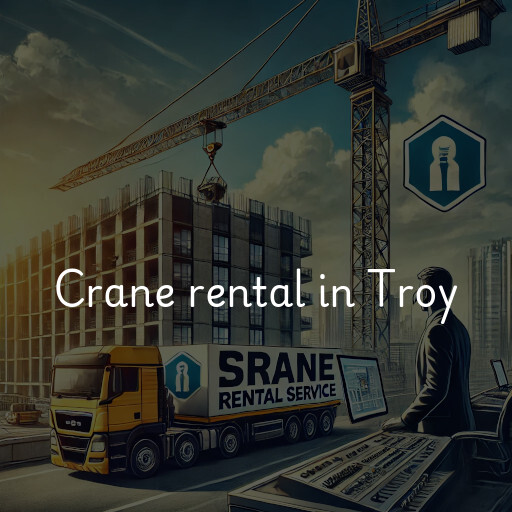 Crane rental in Troy