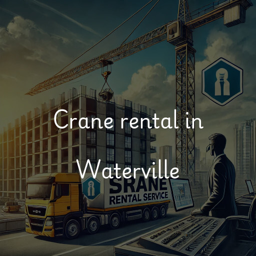 Crane rental in Waterville